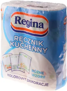 Ręcznik rolka wielofunkcyjny celuloza kolor: biały Regina