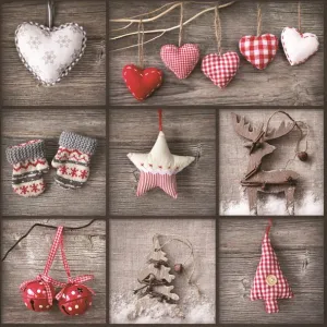 Serwetki Pol-mak Boże narodzenie - mix 330mm x 330mm (SL GW)