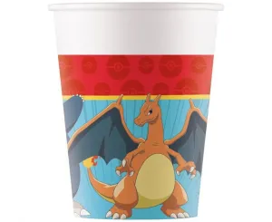 Kubek jednorazowy Pokemon papier 200ml Godan (98401)