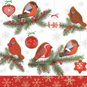 Serwetki Pol-mak gwiazdka - mix 330mm x 330mm (Sd GW)