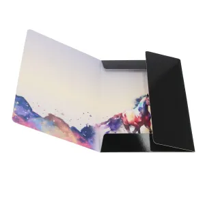 Teczka kartonowa na gumkę Horses A4 mix Starpak (559714)