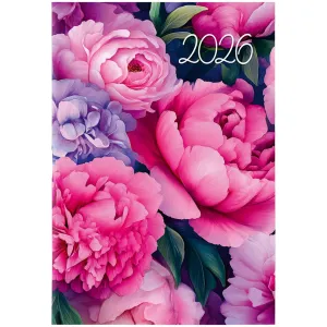 Kalendarz książkowy (terminarz) PCV BEZBARWNY A7 (A7 040 B -MIX)