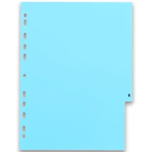 Przekładka numeryczna A4 mix 12k 1-12 [mm:] 225x300 Oxford (100204769)
