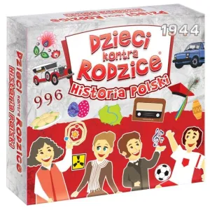 Gra karciana Dzieci kontra rodzice Historia Polski Kangur