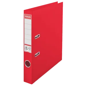 Segregator dźwigniowy Esselte Vivida No.1 Power A4 czerwony 50mm (624072)