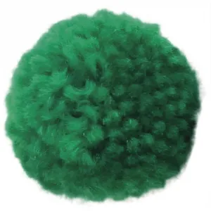Pompony Titanum Craft-Fun Series zielone 6 szt