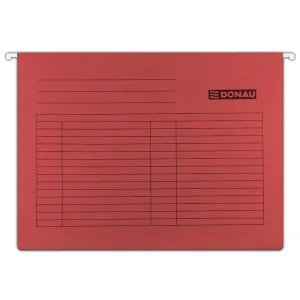 Teczka zawieszkowa A4 czerwony karton 230g Donau (7410905-04)