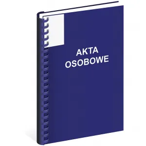 Teczka do akt osobowych Interdruk A4 - mix (TEAKOS03CZE)