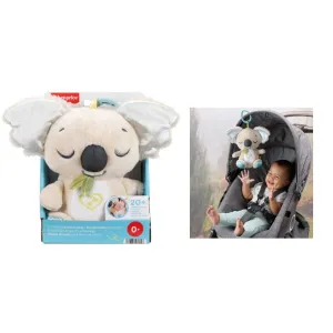 Pluszak interaktywny KOALA MUZYCZNY USPOKAJACZ dla maluszka od urodzenia Fisher Price (JBD65)