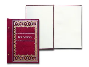 Kronika Warta NADRUK WIELOBARWNY - bordowy 100k. 250mm x 345mm (1829-319-061)