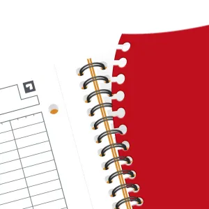 Kołozeszyt (kołobrulion) Oxford International A4+ 80k. 80g linia/tagi 248mm x 297mm (100102994)