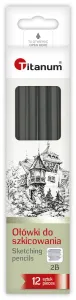Ołówek w kartonowym pudełku 2B Titanum