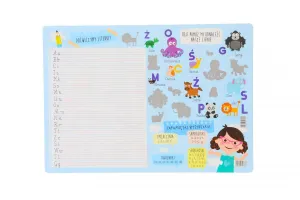 Podkład na biurko Alfabet mix PVC PCW Henry (5907222713686)