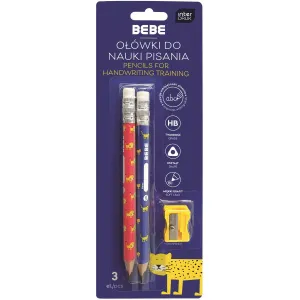 Zestaw piśmienniczy BEBE KIDS 2 szt jumbo + temerówka Bebe