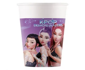 Kubek jednorazowy K-POP DEMON HUNTERS papier 200ml Godan (98640)