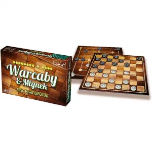 Gra planszowa Trefl 01681 Warcaby / Młynek (01681)