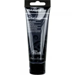 Farba akrylowa Flamingo Line kolor: czarny 75ml (099)