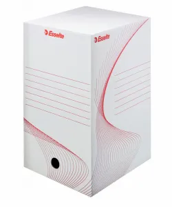 Pudło archiwizacyjne Esselte Boxy 200 A4 - biały 245mm x 200mm x 345mm (128701)