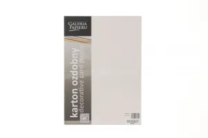 Papier ozdobny Krata A4 biały [mm:] 210x297 Argo (201621)