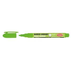 Marker specjalistyczny kredowy wkład zielony 1,5mm okrągła końcówka Toma