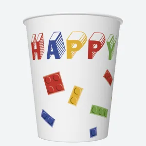 Kubek jednorazowy daisy papier 250ml Pol-mak (01)