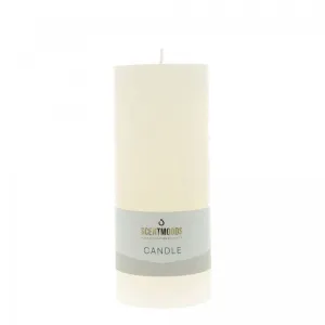 Świeca pieńkowa 6,3X15cm w kolorze Ivory KREMOWY JASNY Pavoncella (8720935400936)