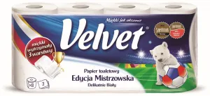 Papier toaletowy Velvet Delikatnie Biały XXL kolor: biały 8 szt