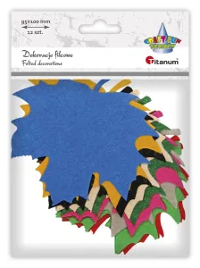 Ozdoba filcowa Craft-Fun Series Liscie klonu Titanum (3638)