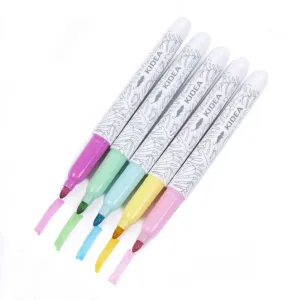 Marker specjalistyczny Pastel do tkanin wkład mix okrągła końcówka Kidea (MPOT5KA)
