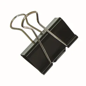 Klip Office Products czarny 19mm (18091919-05)