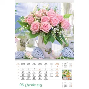 Kalendarz ścienny Lucrum 13-planszowe 320mm x 470mm (RW12)