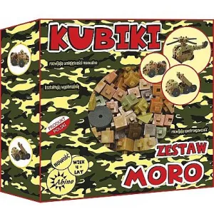Klocki plastikowe Abino KUBIKI MORO