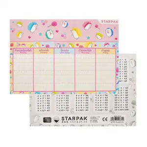 Plan lekcji Starpak Pastel (475434)