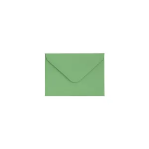 Koperta Galeria Papieru gładki zielony satynowany K 130g - zielony 70mm x 100mm (280436)