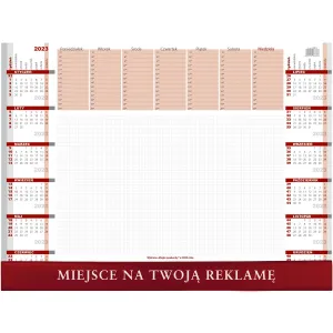 Kalendarz biurkowy 5907751187378 Wydawnictwo Wokół Nas BIUWAR biurkowy (KB051B)