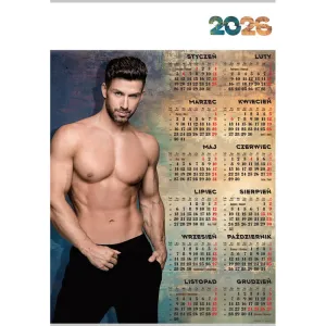 Kalendarz ścienny DAWID plakatowy 607mm x 880mm Lucrum (PL16)