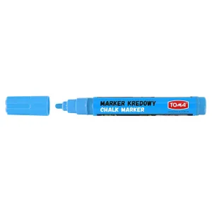Marker specjalistyczny kredowy wkład niebieski 4,5mm okrągła końcówka Toma (TO-292 1 2)
