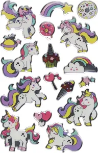 Naklejka (nalepka) Craft-Fun Series Unicorn 2 Titanum (HFF-7)