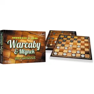 Gra planszowa Trefl 01681 Warcaby / Młynek (01681)