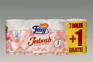 Papier toaletowy Foxy Jedwab kolor: mix