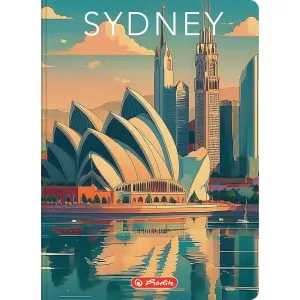 Brulion Retro City A5 96k. 70g krata Herlitz (400196840)