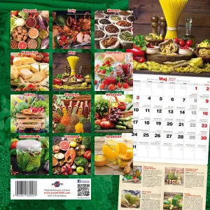 Kalendarz ścienny Avanti wieloplanszowy 300mm x 600mm (5901769620988)