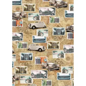 Papier ozdobny Pol-mak - mix 700mm x 1000mm