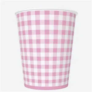Kubek jednorazowy daisy papier 250ml Pol-mak (01)
