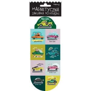 Zakładka do książki magnetyczna OWAL2 AUTA Henry (5905701482177)