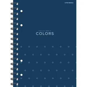 Kołozeszyt (kołonotatnik) A4 colors niebieski 100k. krata Top 2000 (400169230)