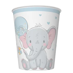 Kubek jednorazowy daisy papier 250ml Pol-mak (01)
