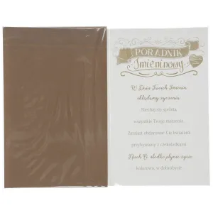 Kartka składana Ab Card imieniny 130mm x 205mm (AB)