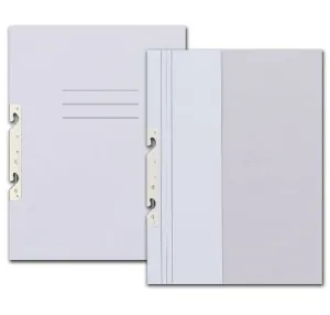 Skoroszyt A4 biały tektura bezkwasowa 250g Barbara