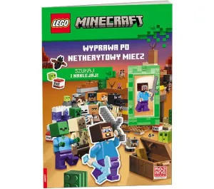 Książka dla dzieci LEGO® Minecraft®. Wyprawa po netherytowy miecz Ameet (MSF 5201)